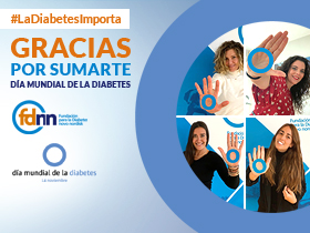 Gracias por sumarte y ayudarnos con nuestro mensaje #LaDiabetesImporta
