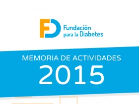Memoria 2015 de la Fundación para la Diabetes. Infografía