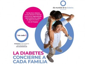 Infografía #1 para el Día Mundial de la Diabetes 2018 – 1 de cada 2 personas con diabetes está sin diagnosticar