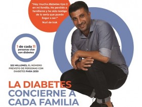 Infografía #2 para el Día Mundial de la Diabetes 2018 – 1 de cada 11 personas vive con diabetes