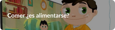 Comer ¿es alimentarse?