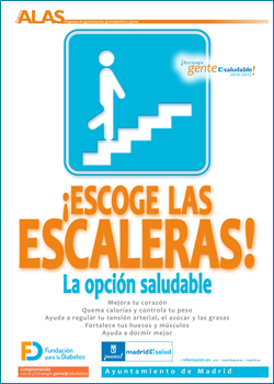 Campaña Escoge las escaleras.