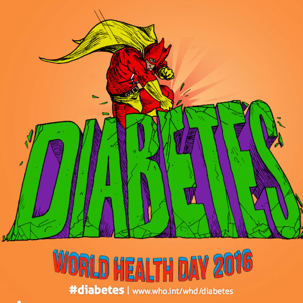 La diabetes, tema central del Día Mundial de la Salud 2016