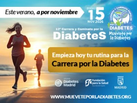 Empieza hoy tu rutina para la Carrera por la Diabetes