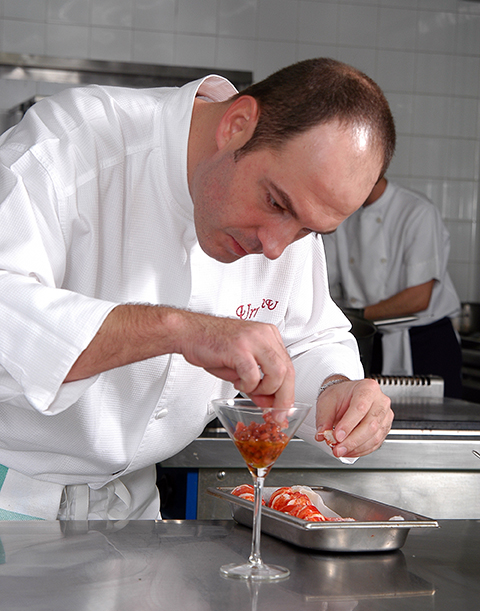 El chef Iñigo Urrechu