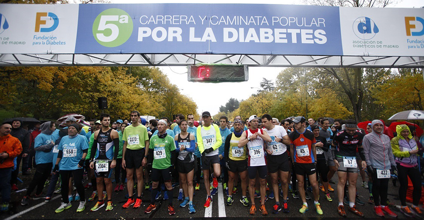 Cerca de 4.000 corredores se unen a la “marea azul” en la 5ª Carrera y Caminata Popular por la Diabetes