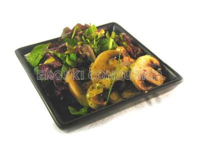 Ensalada de champiñones