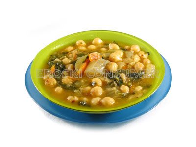 Garbanzos con acelgas