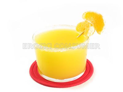 Licuado de mandarina y manzana