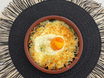 Cazuela de espinacas