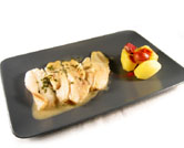 Filete de gallo con salsa de Albariño